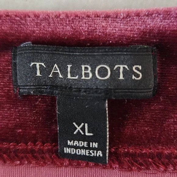 Talbots womens long sleeve top - Picture 8 of 9
